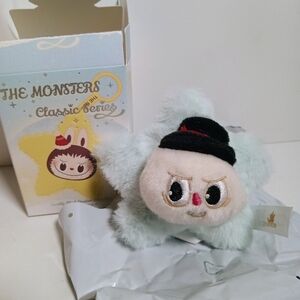 Pop Mart The Monsters Classic Series Sparkly Plush Pendant Blind Box Spooky